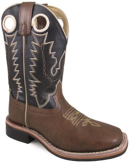 SMOKY MOUNTAIN BOOTS BLAZE Western Boots -1685 - Brown/Black - Child / Youth