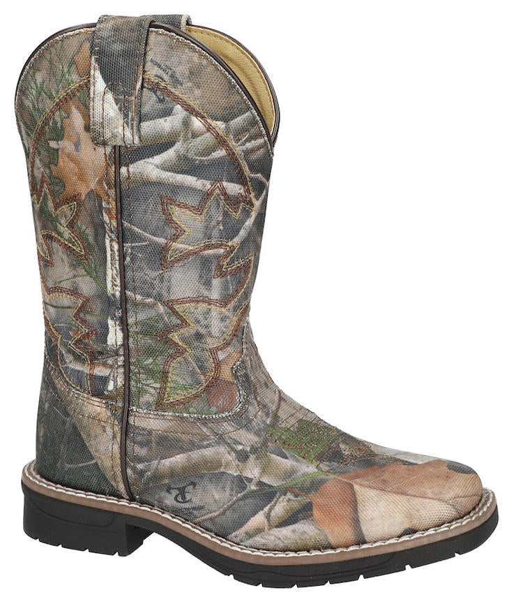 SMOKY MOUNTAIN BOOTS Wilderness Western Boots -2075Y - Camo - Childs/Youth