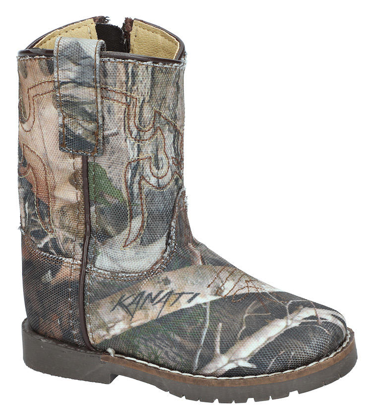 SMOKY MOUNTAIN BOOTS AUTRY Western Boots -2075T - Camo - Toddler