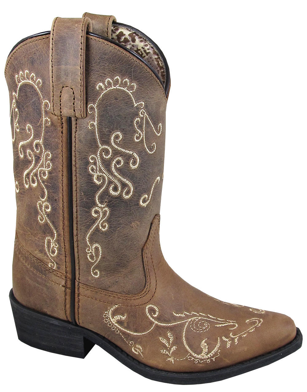 SMOKY MOUNTAIN BOOTS Jolene Western Boots - 3754 - Brown - Child/Youth