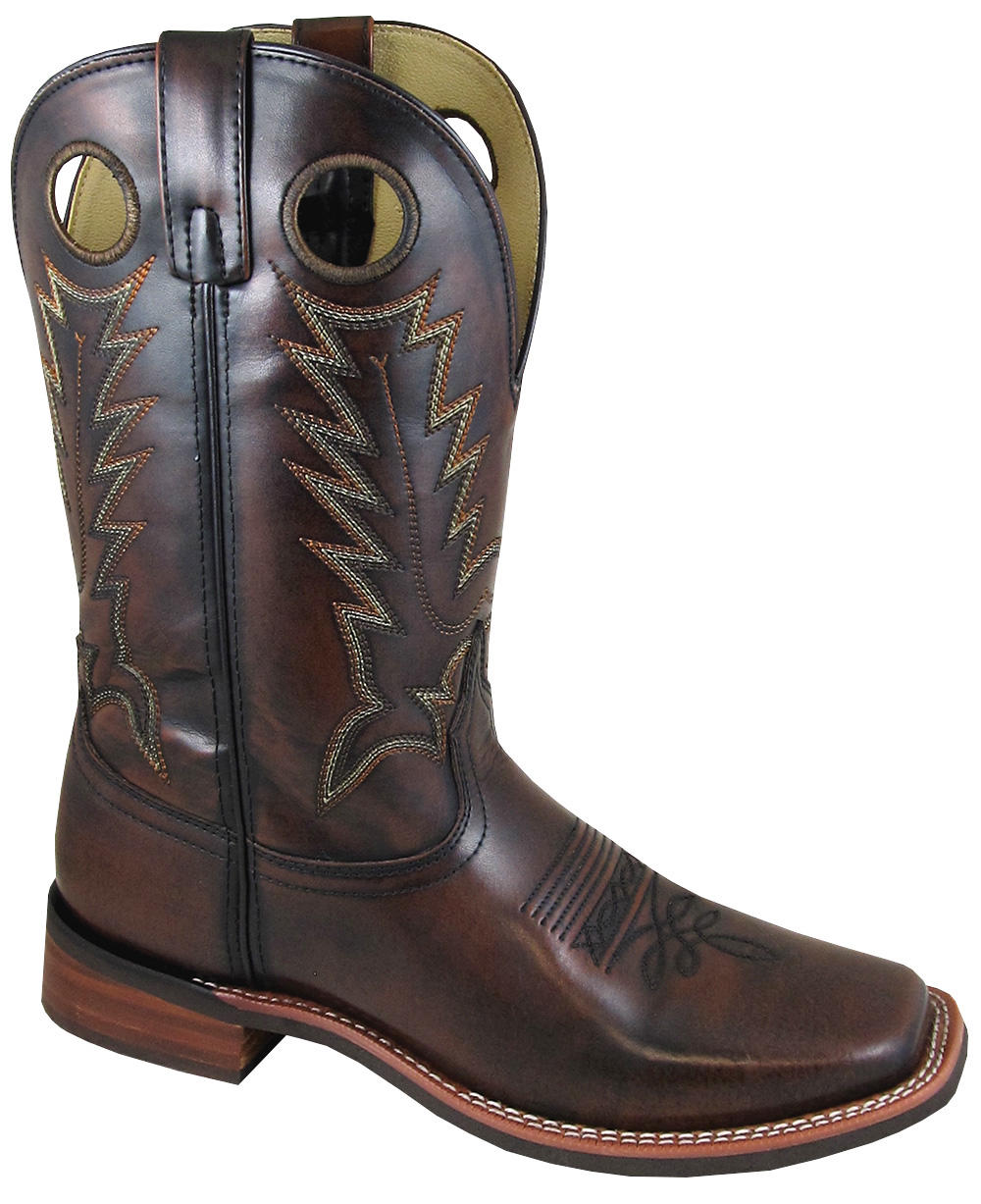 SMOKY MOUNTAIN BOOTS Men's Landry Western Boots - Square Toe - 4040-COB