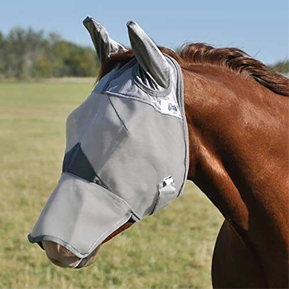 Cashel Crusader Fly Mask Long Nose with EARS