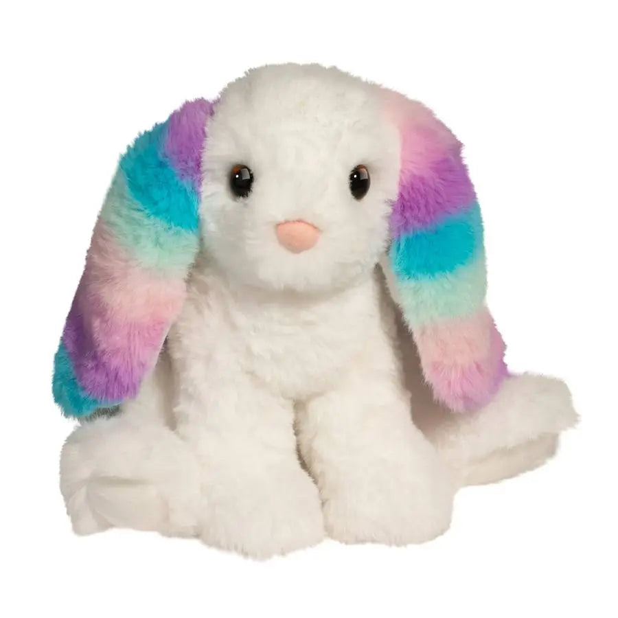 Douglas Livie Rainbow Bunny Plush - Small