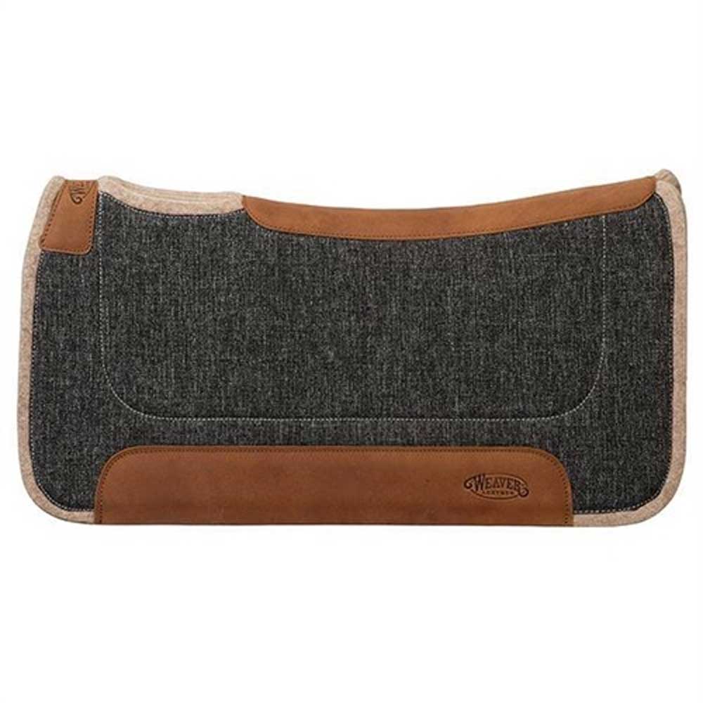 Weaver Leather Contoured Jute Wool Blend Felt Saddle Pad 30 X 30