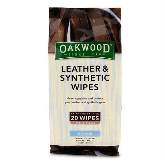 Oakwood Leather and Synthetic Wipes