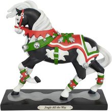 Load image into Gallery viewer, Painted Ponies Jingle All the Way Christmas Horse Figurine
