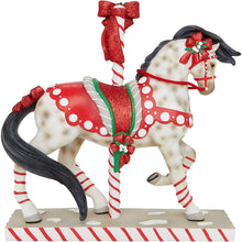 Load image into Gallery viewer, Painted Ponies Peppermint Stick Carousel Horse Figurine
