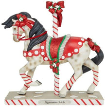 Load image into Gallery viewer, Painted Ponies Peppermint Stick Carousel Horse Figurine
