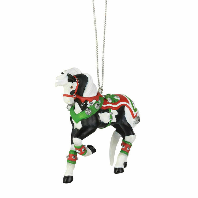 Painted Ponies Jingle Bell Rock Christmas Horse Ornament