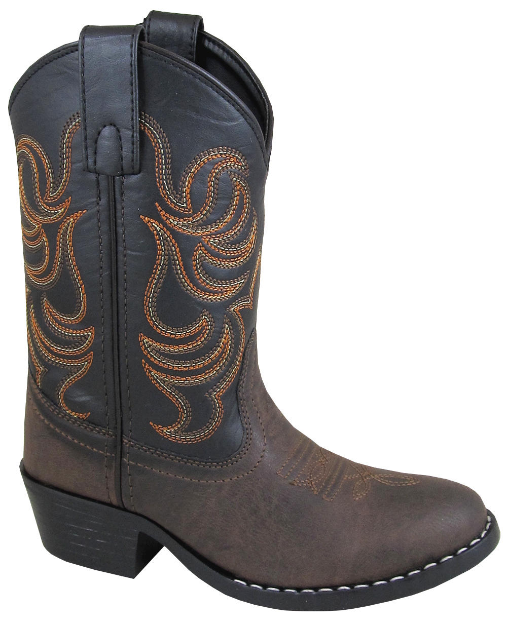 SMOKY MOUNTAIN BOOTS Monterey Western Boots -1575 - Brown/Black - Youth