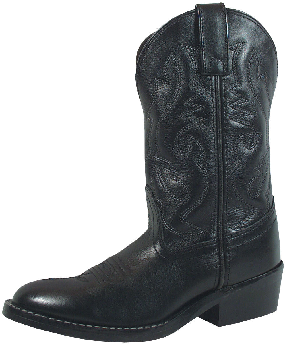 SMOKY MOUNTAIN BOOTS Denver Western Boots -3032 - Black - Toddler / Youth