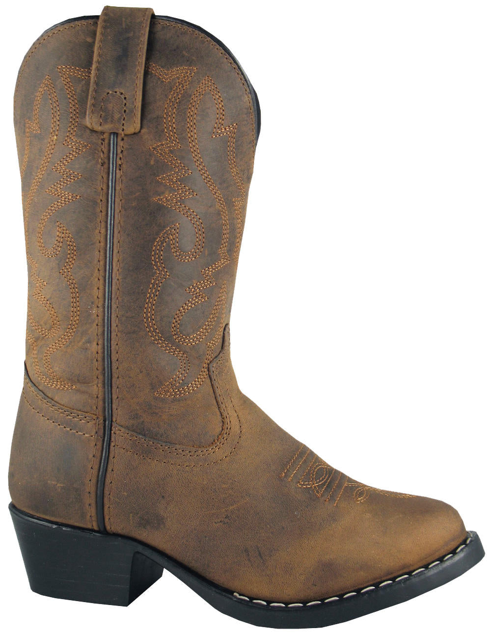 SMOKY MOUNTAIN BOOTS Denver Western Boots -3034 - Distressed Brown - Toddler / Youth