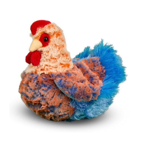 Douglas Henrietta Blue Lace Hen Chicken Plush