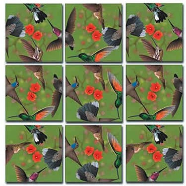 Hummingbirds Scramble Squares