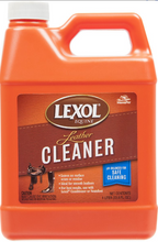 Load image into Gallery viewer, Lexol Leather Care Kit Cleaner and Conditioner, Includes 2 Applicator Sponges
