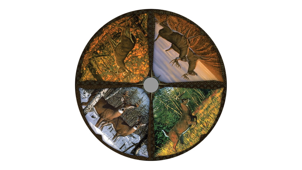 River's Edge 14-inch Lazy Susan - Deer Scene