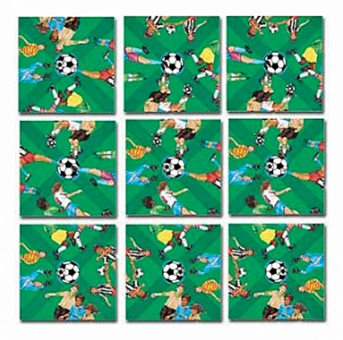 Soccer Scramble Squares 9 Piece Puzzle